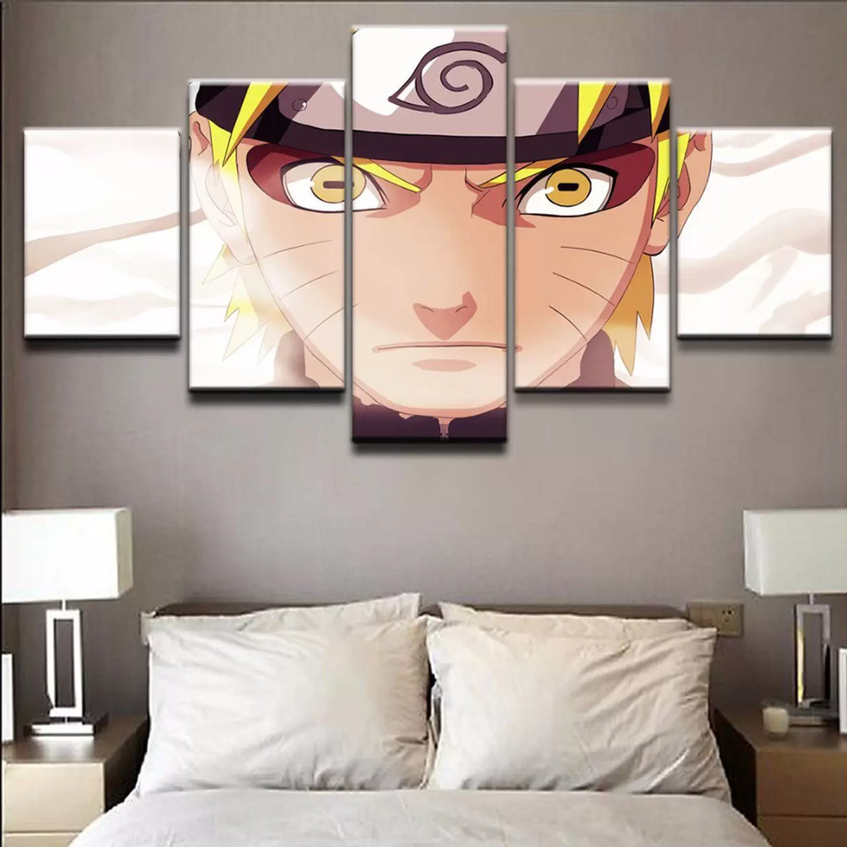 Quadro Com Moldura Kakashi Hatake - Ninja Anime Naruto em Promoção