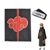 manto da akatsuki pain e sua bandana
