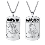 colar do itachi uchiha em prata