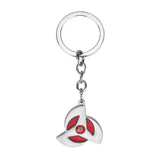 chaveiro fuma shuriken em vermelho