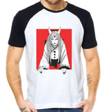 camiseta kaguya otsutsuki em branco e preto