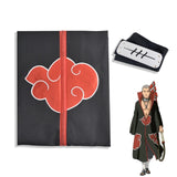 manto da akatsuki hidan e sua bandana