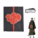manto da akatsuki juzo biwa e sua bandana