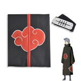 manto da akatsuki konan e sua bandana