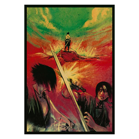 poster sasuke contra itachi 