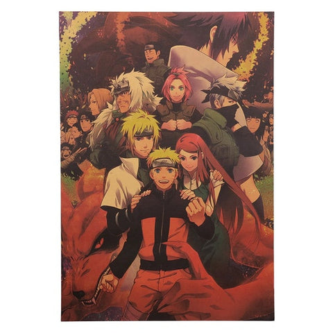 poster naruto nascimento de uma lenda