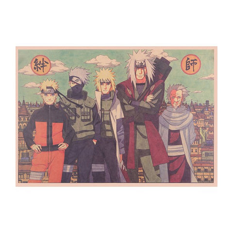 poster ninjas konoha